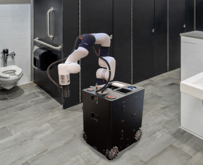 Mobile Restroom Cleaning Solutions for Hivebotics